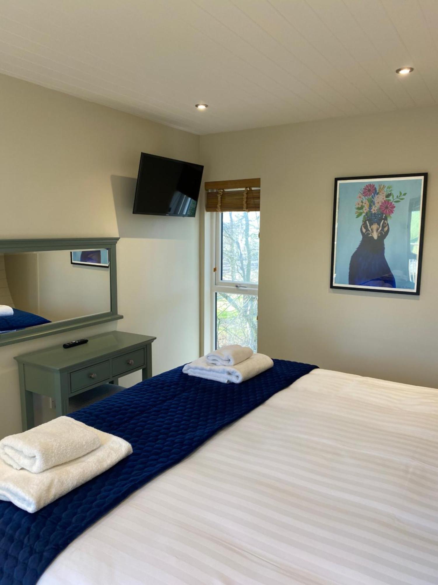 Acorn Lodge With Hot Tub Cupar Exterior foto